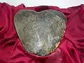 Leaden heart of Raesfeld chapel (funerary casket containing the heart of Christoph Otto von Velen, d. 1733)