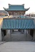 Wuhan's blue roof tiles