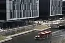 A boat near the Waterway House