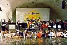 Bob Marley and the Wailers performing at Crystal Palace, London (1980)
