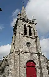The church of Saint-Gildas, in Bohal