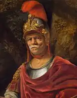 Man in golden helmet (Mars), National Museum, Warsaw