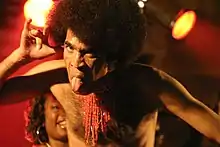 Bobby Farrell with Boney M.