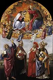 San Marco Altarpiece, c. 1490-93, 378 x 258&nbsp;cm, Uffizi