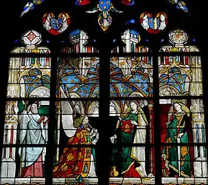 Chapel of Jacques Coeur, The Announciation (1448–1450)