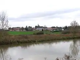 A general view of Boussières-sur-Sambre