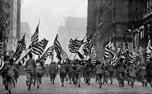Image 36Boy Scouts take to the streets in New York City, 1917