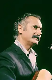 Georges Brassens in concert at the Théâtre national populaire, September–October 1966.