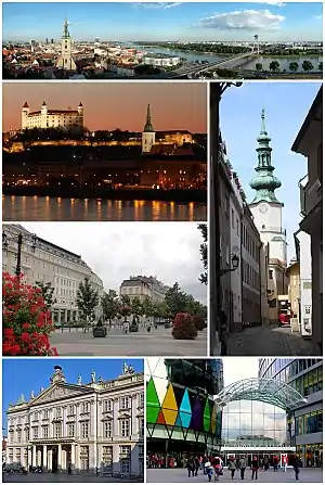 Bratislava is the capital of Slovakia