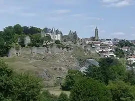 Chateau de Bressuire and the Eglise Notre-Dame