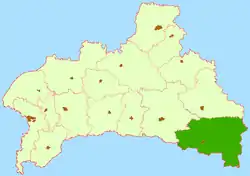Location of Stolin District