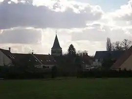 A general view of Breuil-le-Sec