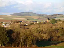 A general view of Brieulles-sur-Bar