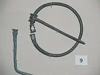 Romano-British penannular brooch in bronze