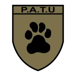 The patch of the Police Anti-Terrorist Unit.