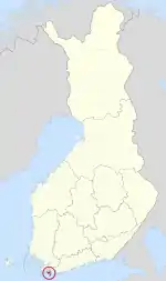 Location of Bromarv in Finland