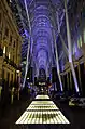 Brookfield Place at night.