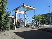 Bridge No. 316 (Zandhoek Bridge), corner Realengracht / Westerdok
