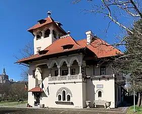 Nicolae Minovici House, today the Nicolae Minovici Folk Art Museum, Bucharest, by Cristofi Cerchez, 1906-1907