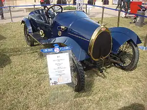 1913 Bugatti 22, 3 seat Vinet