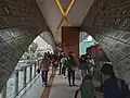 The BRT Station platform after revitalization. (2022)