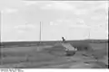 On the ground, in Russia, August 1943.