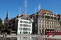 The Bundeshausplatz, looking north