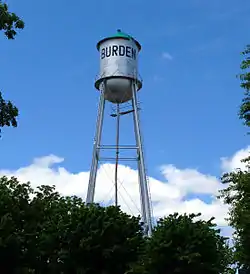 Burden water tower (2015)