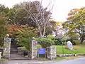 Burial Hill, cemetery entrance