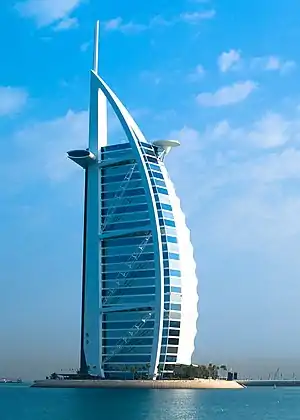 Burj Al Arab at Night