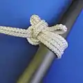 Burlington bowline finished so it can be slipped