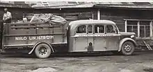 Image 152A bus in Finland in the early 20th century with the cargo area totally separated from the bus body. (from Bruck (vehicle))