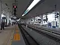 Another view of the platform area of Butterworth Railway Station