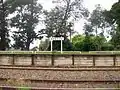 Platform seen from exterior