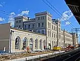 The same building at present