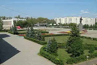 Lenina Square in Kstovo