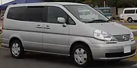 Japanese-market Serena post-facelift