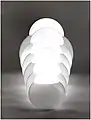 "Daruma" glass lamps (1968)