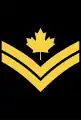 Master Sailor (previously Master Seaman) or matelot-chef