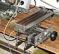 X-Y table for a CNC milling machine.