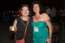 Corrina Sephora Mensoff (right)