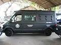 Bomb-dog unit car