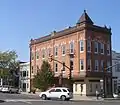 1 N. Main - Allman Block, Romanesque Revival, 1891, (Amos Allman Building)(N)