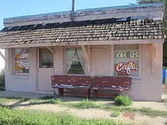 "Cactus Café" in Coolidge. It has reopened as "Western Trail Cafe".