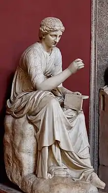 Image 61Calliope, the muse of heroic poetry (from History of poetry)