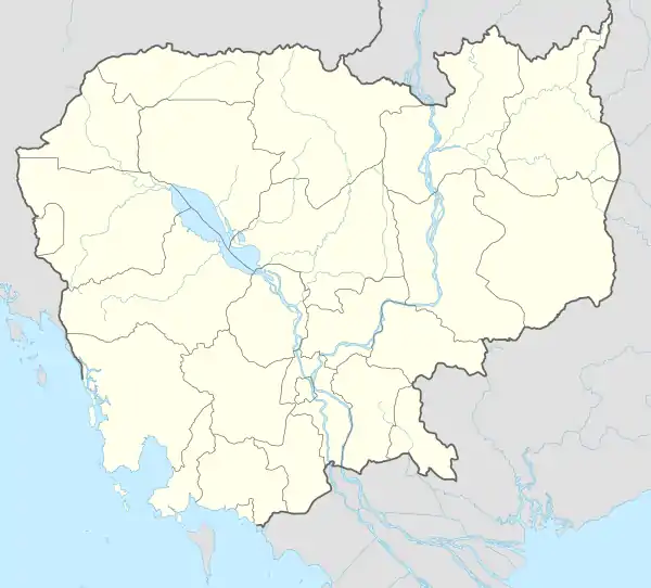 Bakong is located in Cambodia