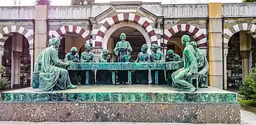The Last Supper, Campari family tomb