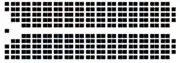 Seating plan of the Chamber of the House of Commons of Canada (the speaker's chair is to the left)