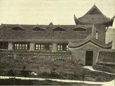 Canadian Methodist Church at Tzeliutsing, before 1920