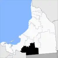Location of Candelaria